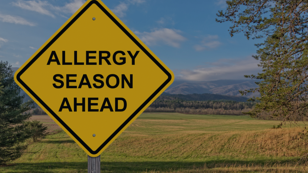 Allergy season round the corner so see how to train with it